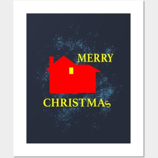 Merry Christmas Posters and Art